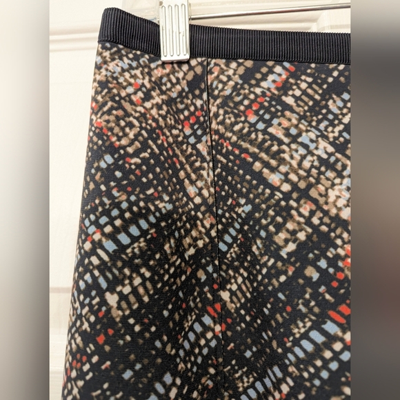 Etcetera midi knee Length Skirt Scuba Pencil Women sz 8 Navy Blue Career… - Picture 2 of 8